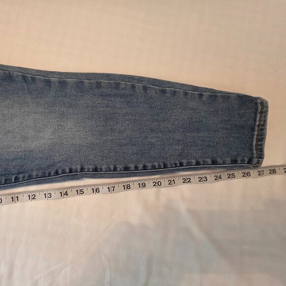 Lucky Brand Women "Ava" Mid-Rise Super Skinny Distressed Denim Jeans, Size 8/29 - Picture 5 of 8
